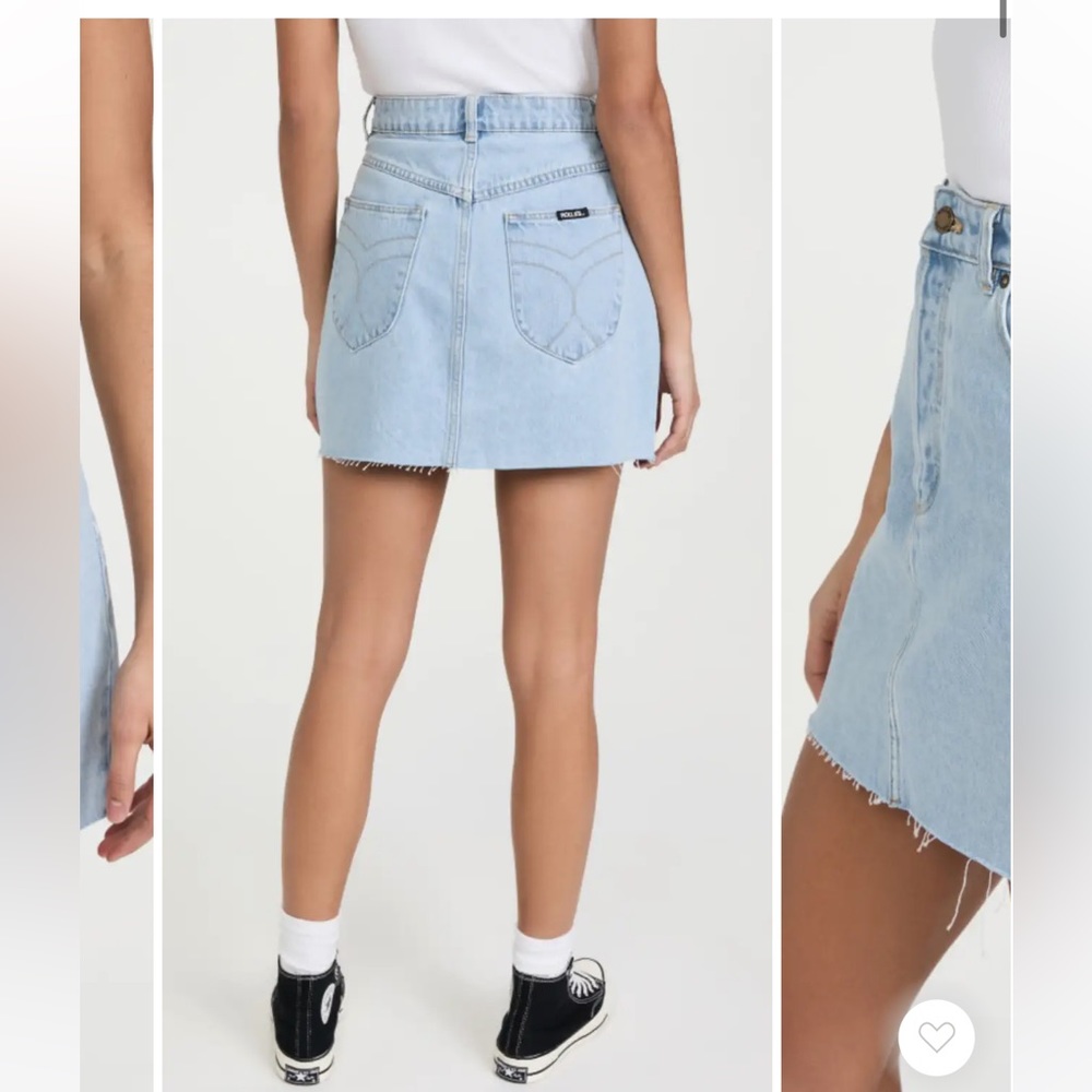 BRAND NEW ROLLA’S CLASSIC DENIM MINISKIRT